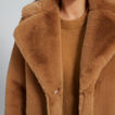 Boxy Fur Coat    hi-res