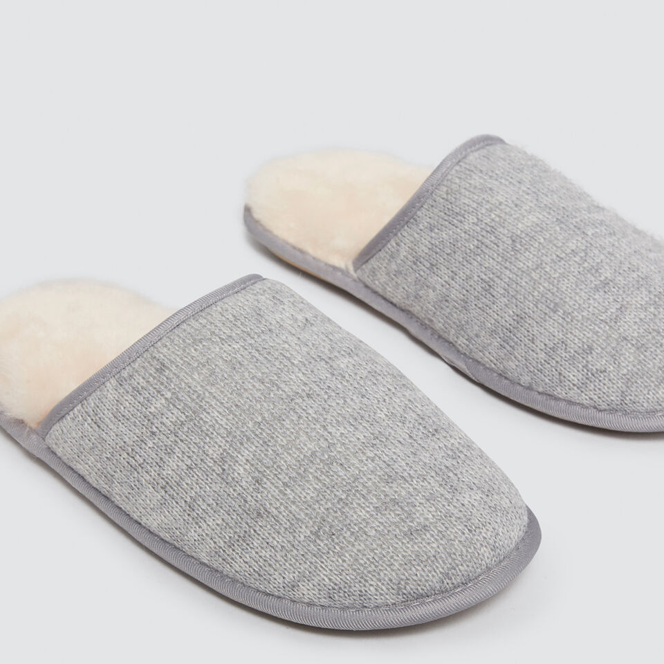 Shearling Slippers  