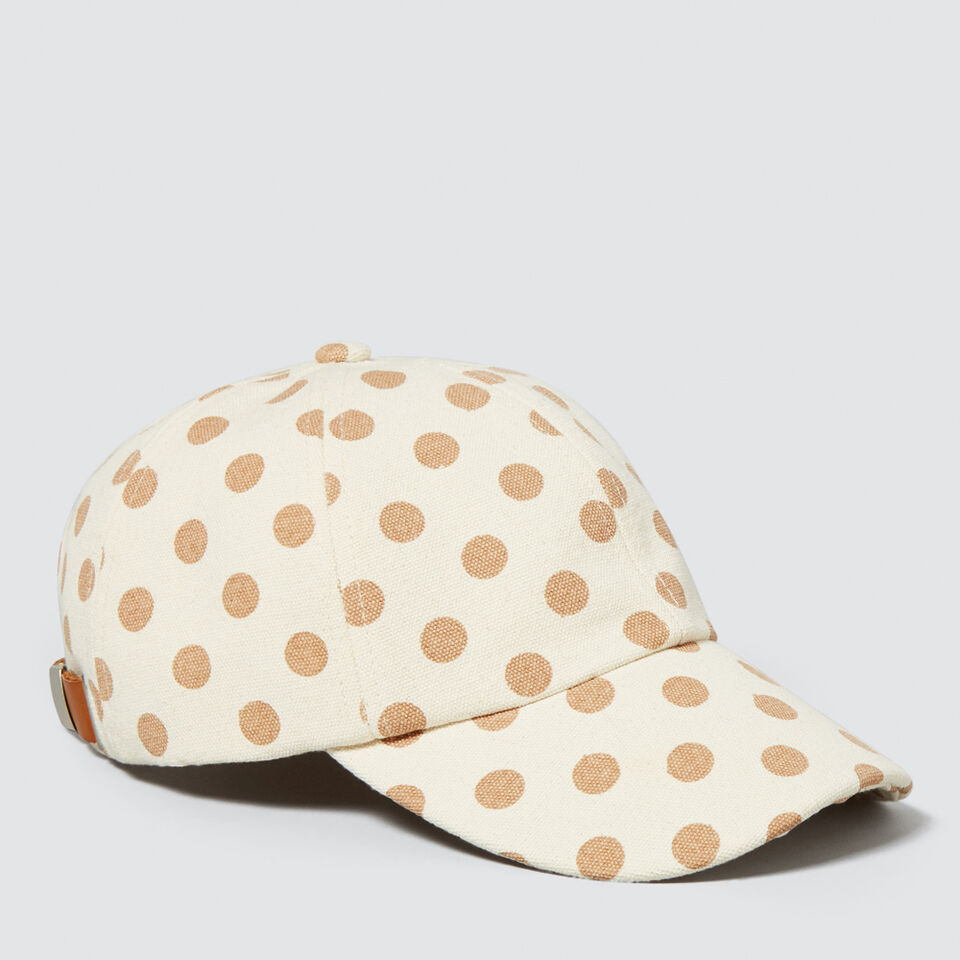 Spot Print Cap  