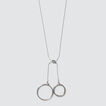 Double Ring Necklace    hi-res