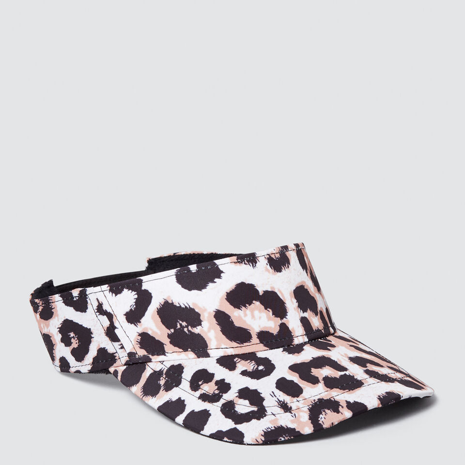 Animal Print Visor  