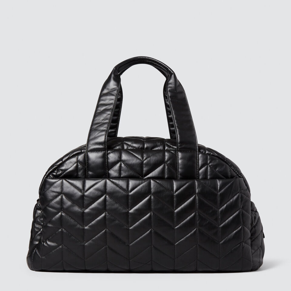 Quilted Gym Bag  