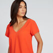 V-Neck Longline Blouse    hi-res