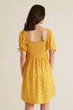 Floral Shirred Dress    hi-res