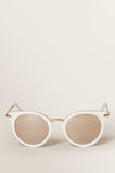 White Frame Sunglasses  1  hi-res