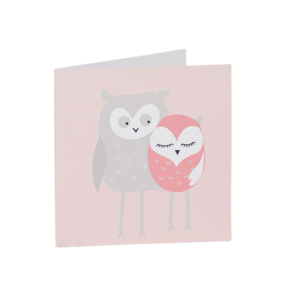 Two Owls Card  