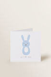 Small Bunny Card    hi-res