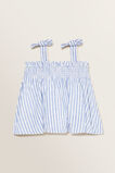 Stripe Linen Top    hi-res