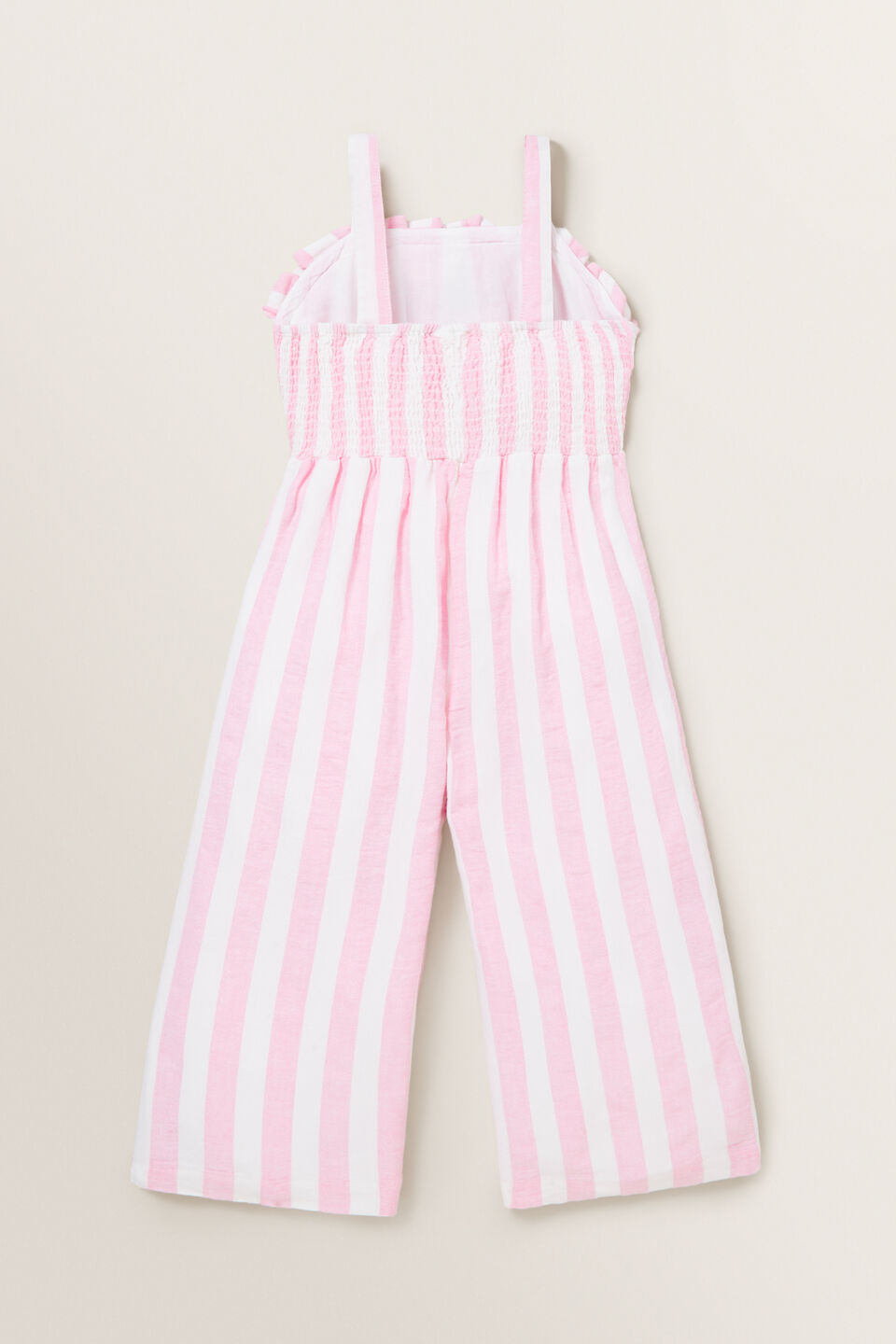 Stripe Linen Jumpsuit  