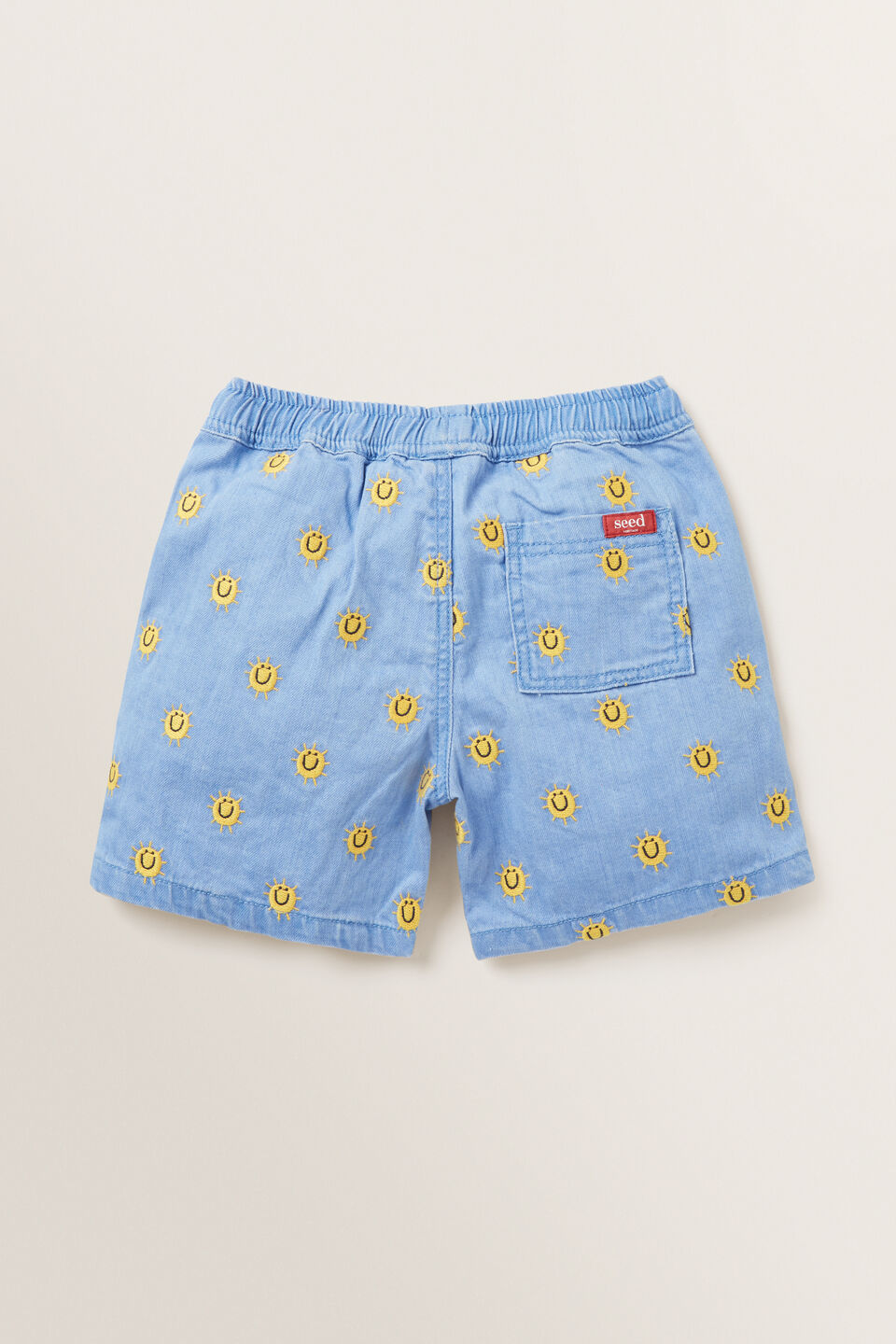 Sun Embroidered Short  