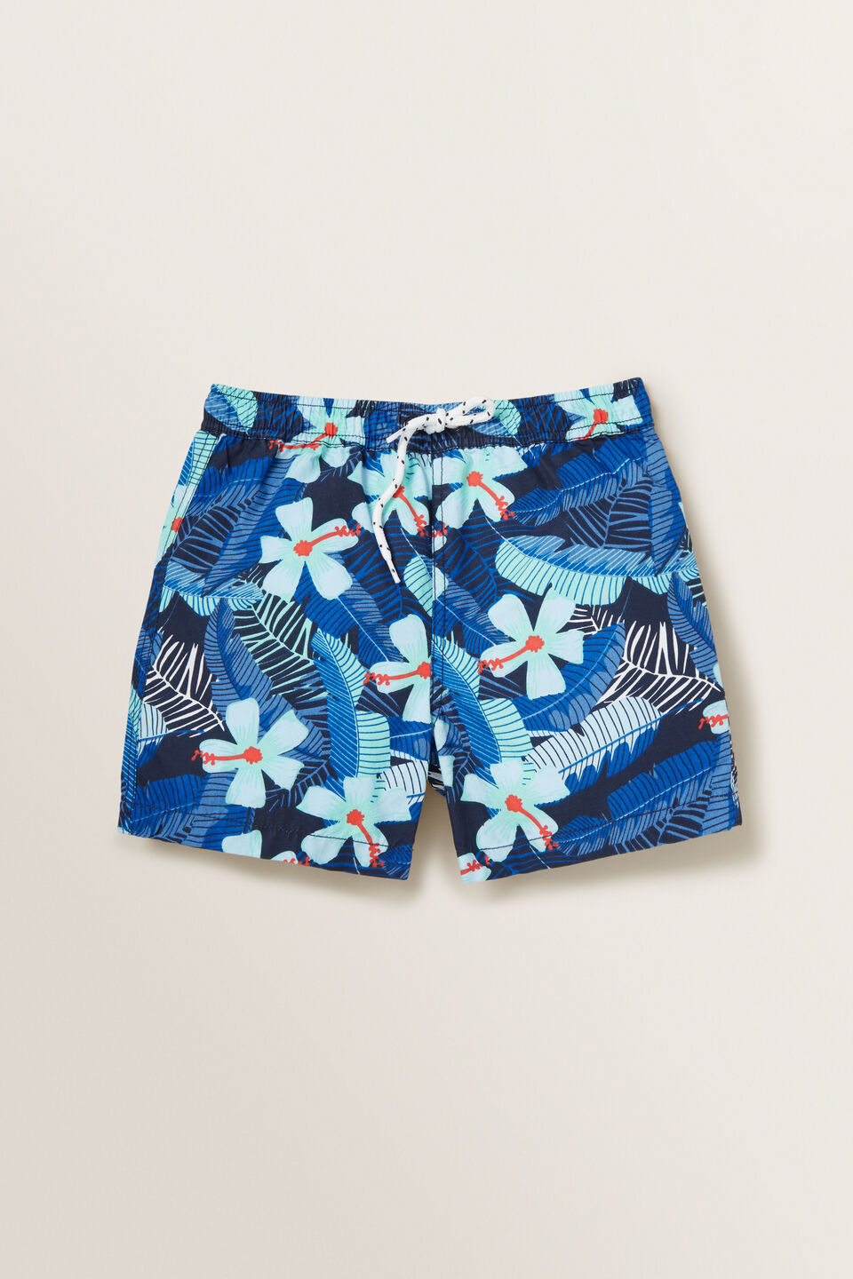 Boys Mini-Me Tropical Boardshort  