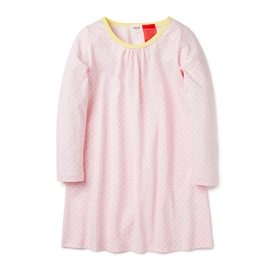 Mini Stripe LS Nightie  