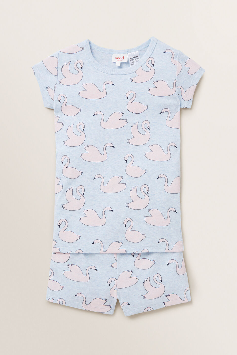 Swan Short Sleeve Pyjamas  