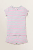 Striped Short Sleeve Pyjamas    hi-res