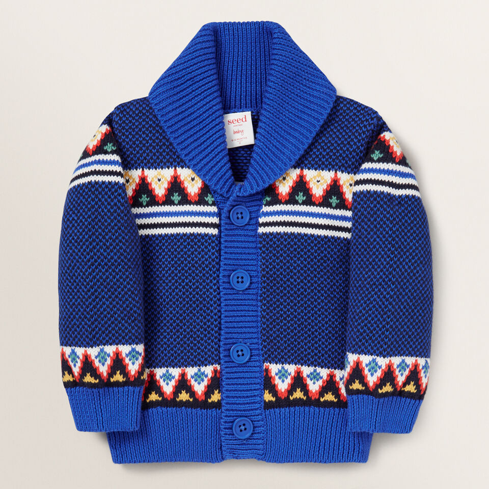 Knitted Fairisle Cardigan  