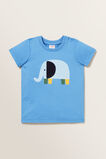 Chenille Elephant Tee    hi-res