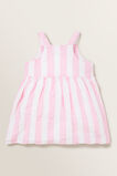 Stripe Linen Pinafore    hi-res