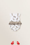 Spliced Animal Romper    hi-res