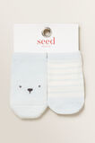 Fluffy Bear Socks    hi-res