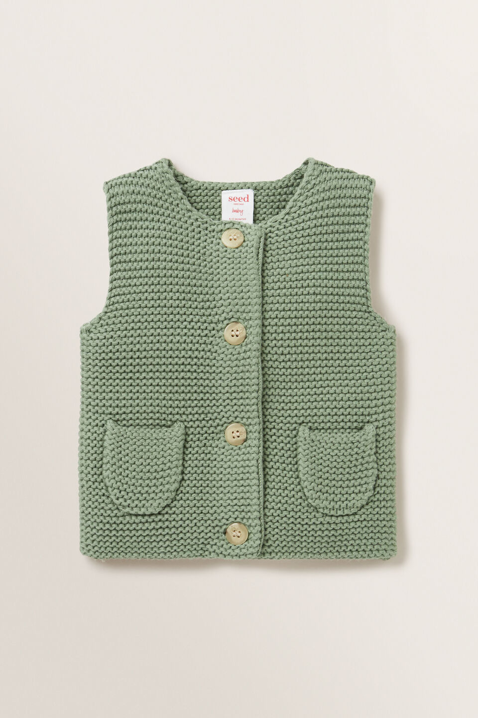 Pearl Knit Vest  