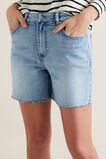 Frayed Denim Short    hi-res