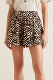 Zebra Print Short    hi-res