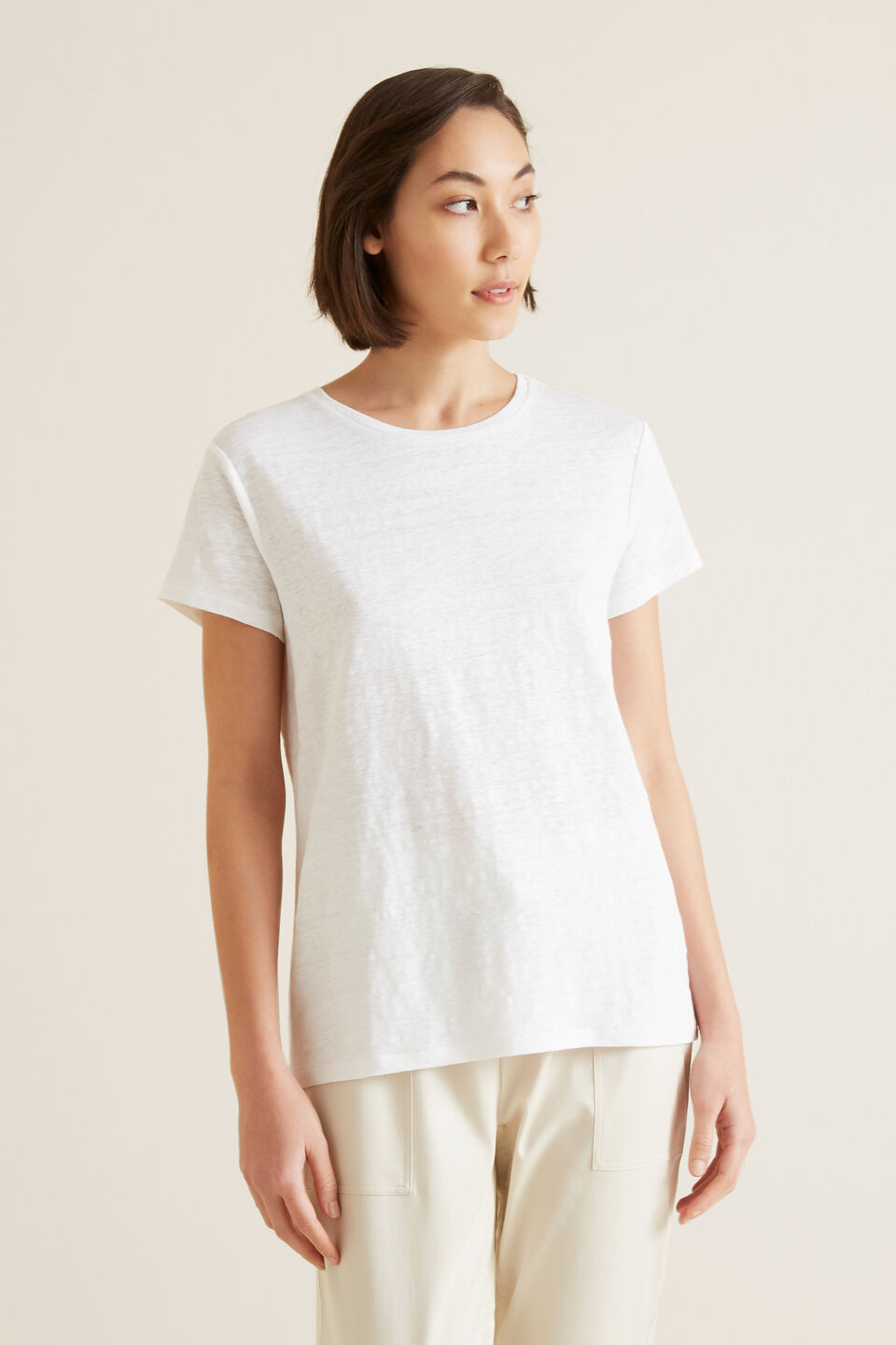 Linen Easy Tee  