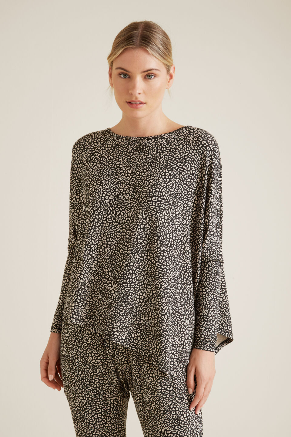 Ocelot Asymmetric Sweater  