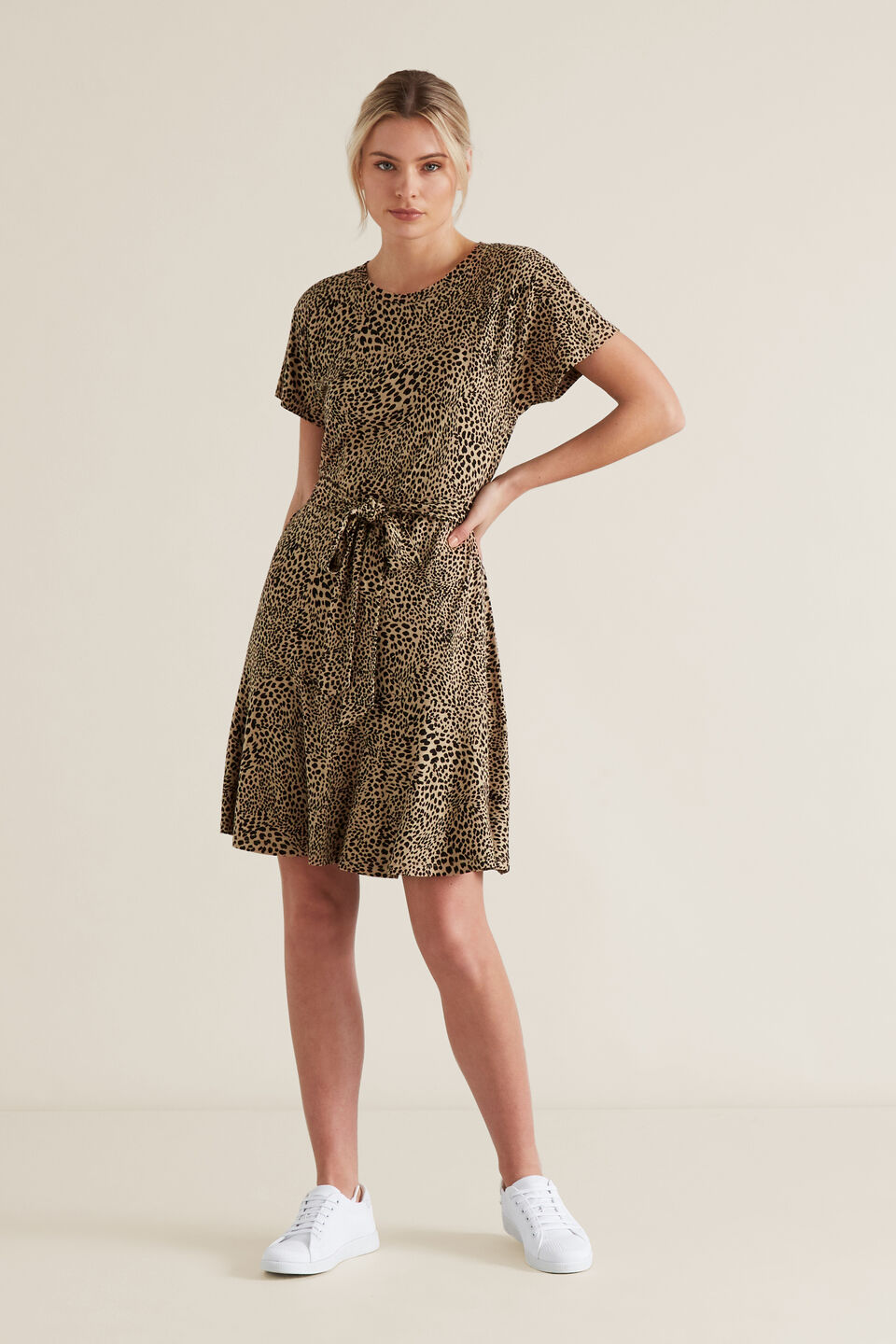 Mini Ocelot Print Dress  