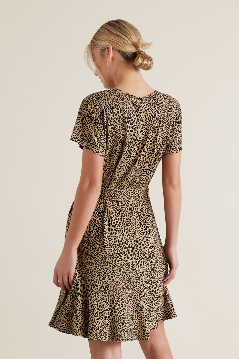 Mini Ocelot Print Dress  