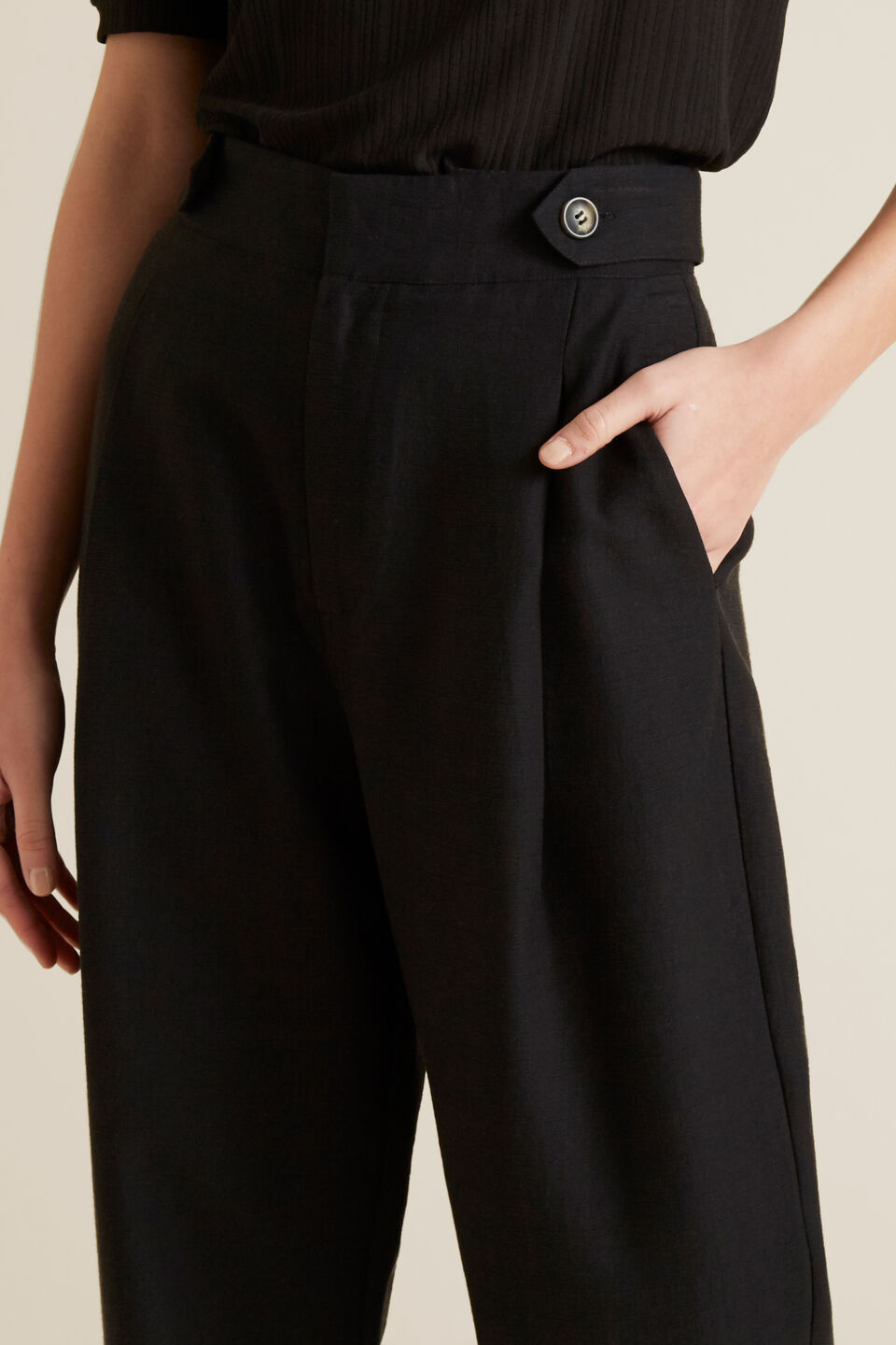 Tab Detail Pant  