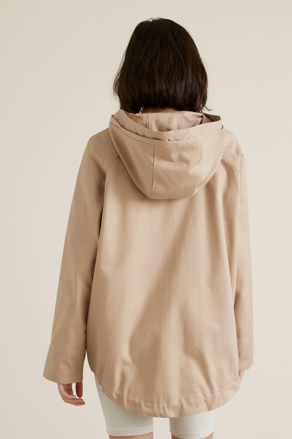 Soft Cropped Parka  