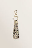 Leopard Tassel Keyring    hi-res