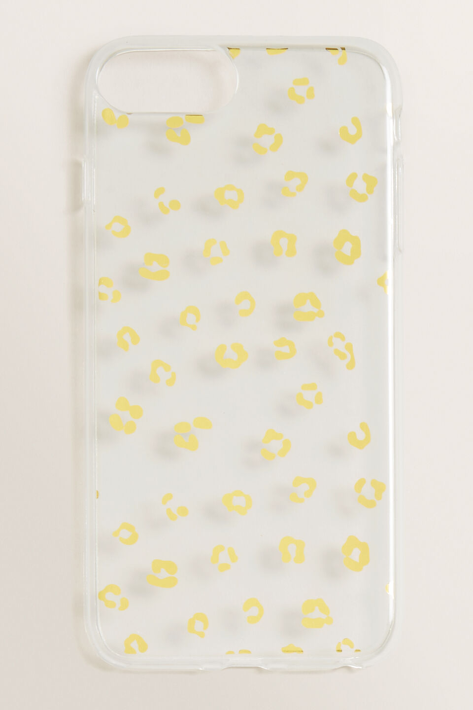 Printed Phone Case 7/8 Plus  Metallic Ocelot