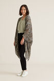 Pleated Summer Poncho    hi-res