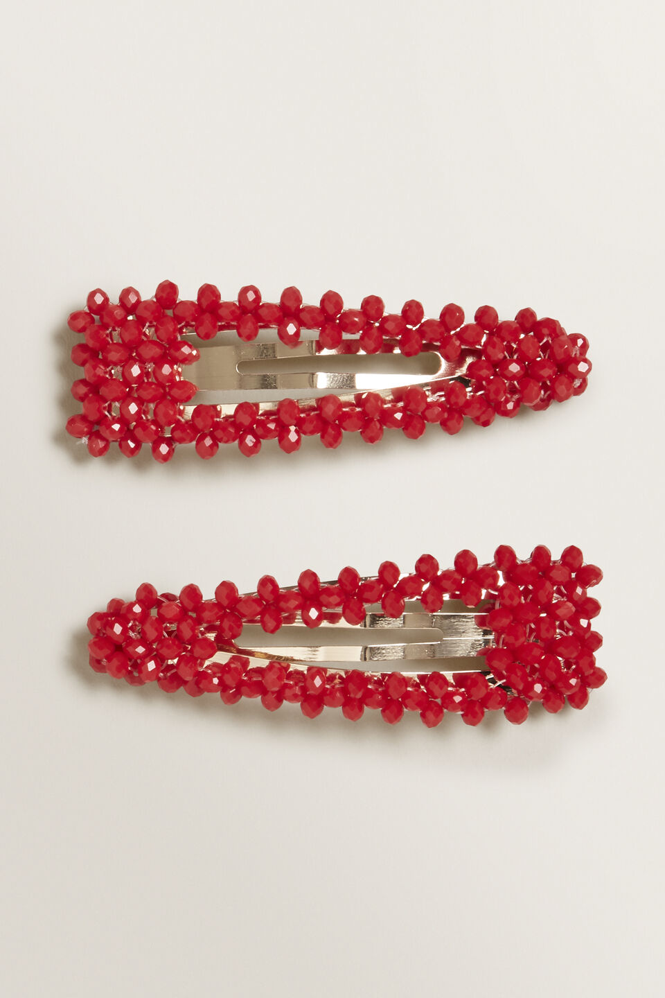 Beaded Hair Clips  