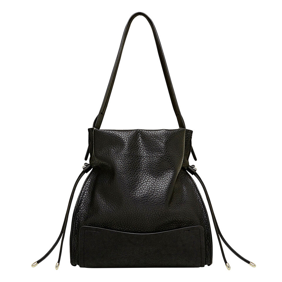 Slouch Drawstring Tote  