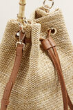 Bamboo Handle Bucket Bag    hi-res