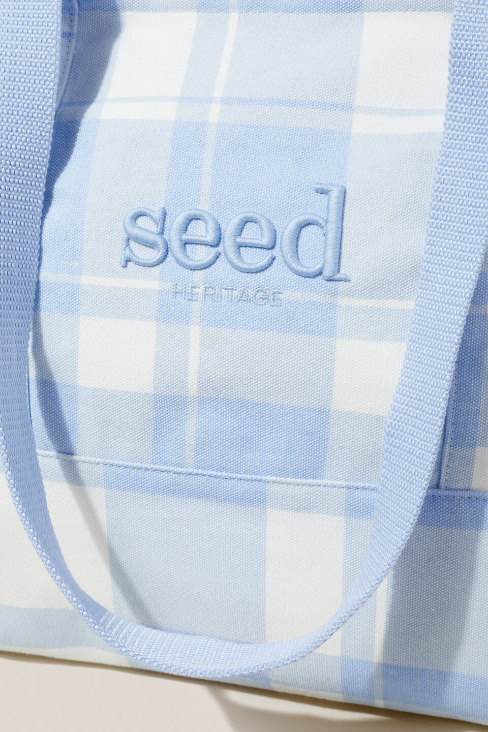 Seed Overnight Bag  Clear Sky