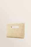 Weave Straw Clutch    hi-res