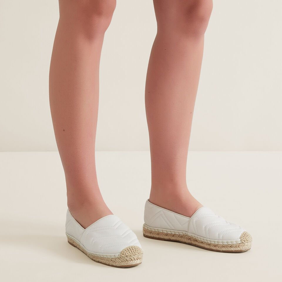 Frida Leather Espadrille  