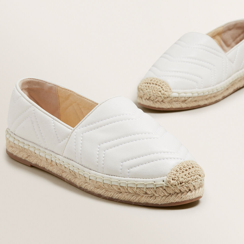 Frida Leather Espadrille  