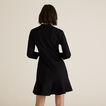 Textured Kick Flare Dress    hi-res