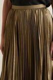 Pleated Lame Skirt  9  hi-res