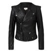 Collection Zipper Leather Jacket    hi-res