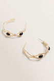 Gold Rope Hoops  9  hi-res