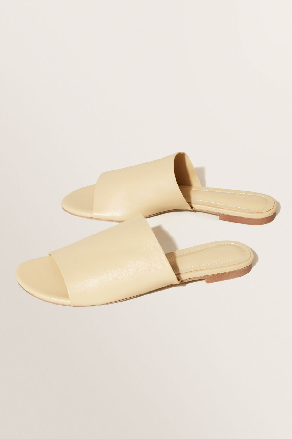 Allie Mule Slide  Butter