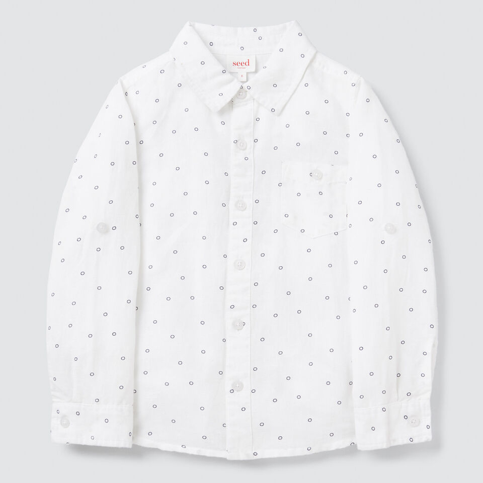Linen Spot Shirt  
