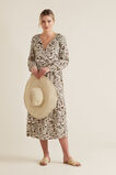 Resort Animal Print Dress    hi-res