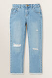 Relaxed Button Jeans    hi-res